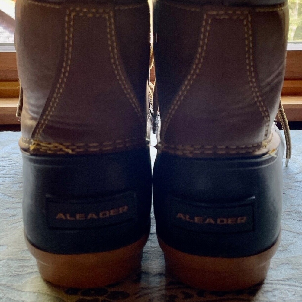 ALEADER Women’s Winter Snow Fashion Duck Boots Waterproof size 7 - Picture 4 of 12